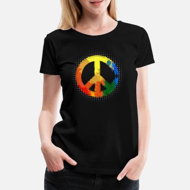 Rauhanliike rauhanliikkeen - Naisten premium t-paita