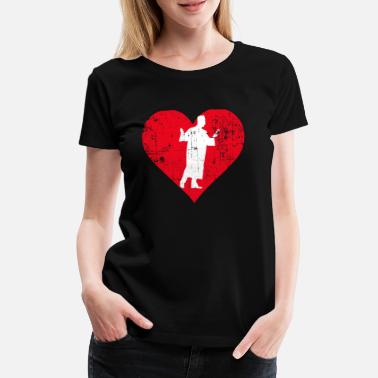 Beats A Heart For Priests - Job Tee - Frauen Premium T-Shirt