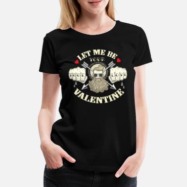 Valentine's Day rocker love - Women&#39;s Premium T-Shirt