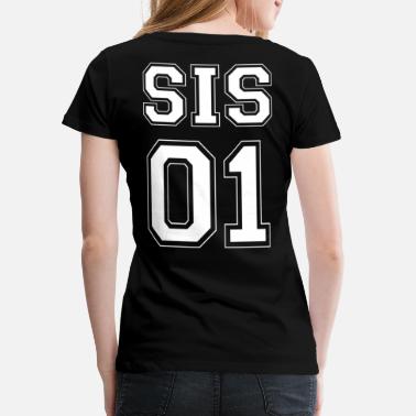 Siostra SIS 01 - edycja biała - Premium koszulka damska