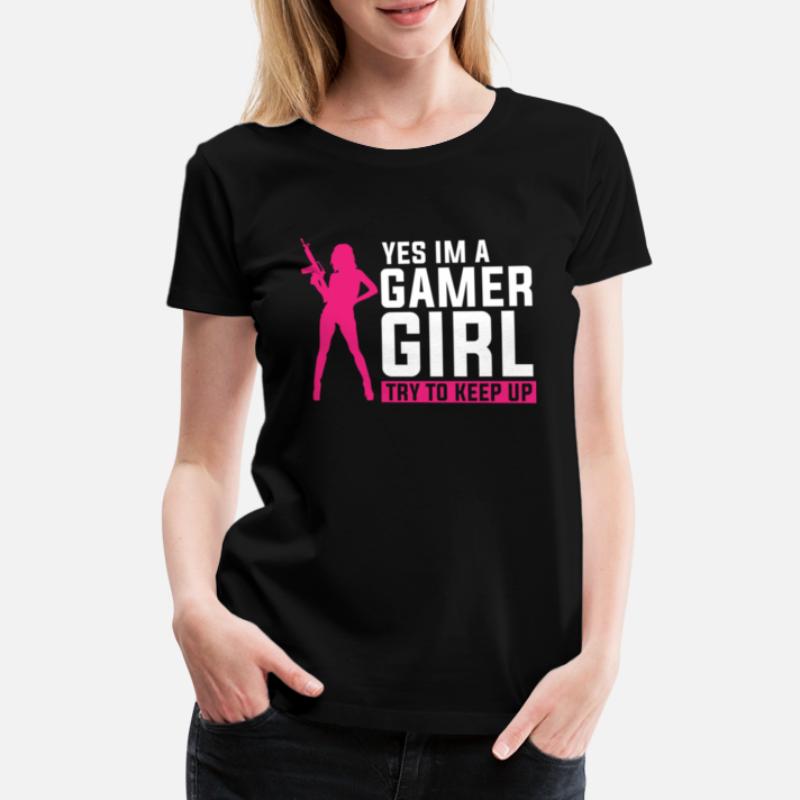 Girls Gaming Top Kids Birthday Gift Idea Ninja Icons Girls T-Shirt Ages 7-14 Official Merchandise Gamer Gifts Childrens Clothes 