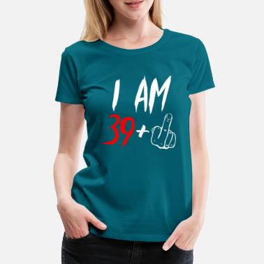 40 Lat 40 lat 40. urodzinowy prezent urodzinowy - Premium koszulka damska