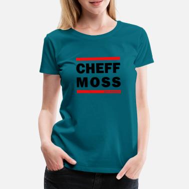 Maaninen cheffmoss - 100% maaninen - valu - naiset - Naisten premium t-paita