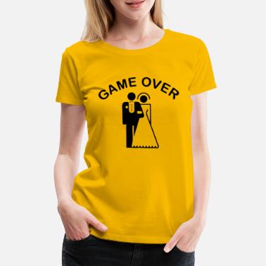 Game Over GAME OVER - Women&#39;s Premium T-Shirt