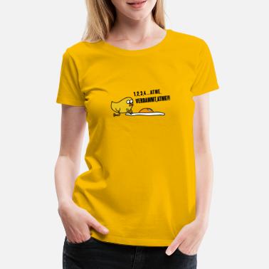 Küken Erste Hilfe! Ei Spruch Küken - Frauen Premium T-Shirt