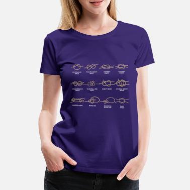 Knotted Boats knot knot - Women&#39;s Premium T-Shirt