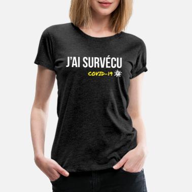 VirusDrôle T-Shirt-J/' ai survécu à l/'isolement Tee