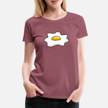 Egg Stekt egg egg stekt egg - Premium T-skjorte for kvinner