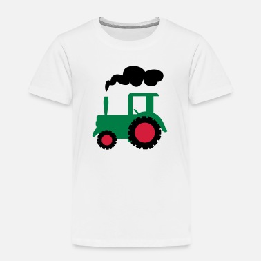 Traktor traktor trecker landwirtschaft - Kinder Premium T-Shirt