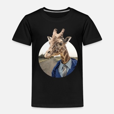 Giraffe Giraffe im Anzug - Kinder Premium T-Shirt