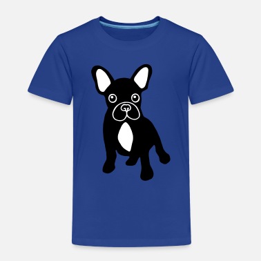 Französische Bulldogge Französische Bulldogge_svg - Kinder Premium T-Shirt