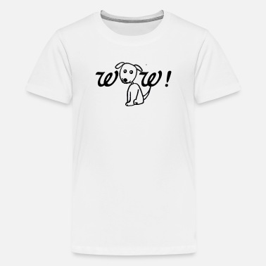 Bow Wow Wow, wow, dog - Teenage Premium T-Shirt