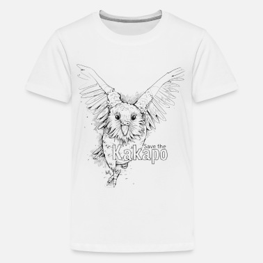 Kakapo T-Shirt - Save the Kakapo - Teenager Premium T-Shirt