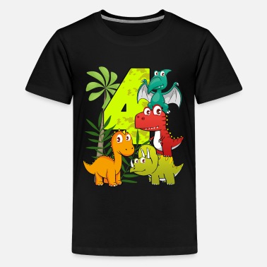 Camiseta De Niño De 3 Años De Dinosaurio T Rex De 3 Años 