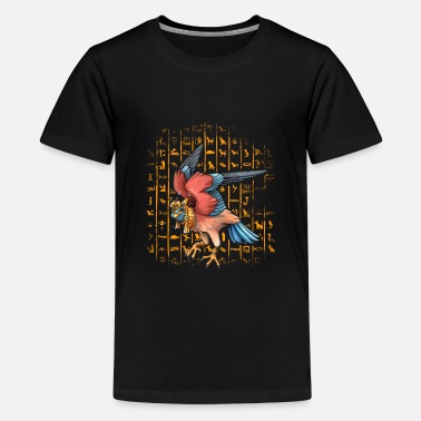 Egyptian falcon - Teenage Premium T-Shirt