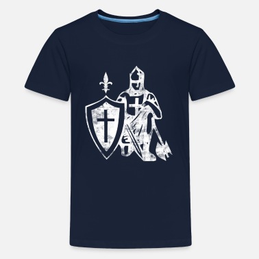 Crusader Crusades - Crusaders - Design - Teenage Premium T-Shirt