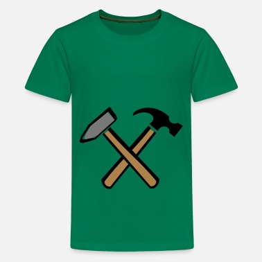 Tool Tool hammer tool - Teenage Premium T-Shirt