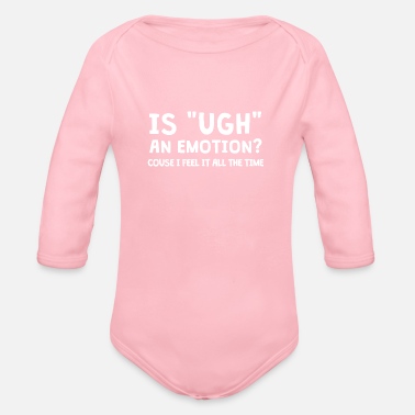 Emotion ÄR UGH AV EMOTION? - Ekologisk långärmad babybody