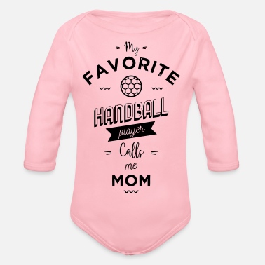 Lapsi Handball player - Ekologisk långärmad babybody