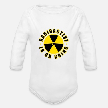 Radioaktiv radioaktiv - Ekologisk långärmad babybody