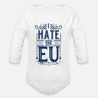 Europa Europa Europa Europa Europa - Ekologisk långärmad babybody