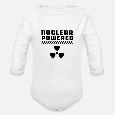 Ja Atomkraft atomenergi kärnkraft kärnenergi - Ekologisk långärmad babybody