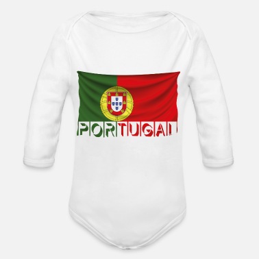 Portugal Portugal - Ekologisk långärmad babybody