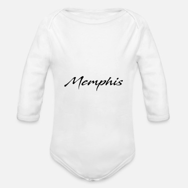 Memphis Memphis - Organic Long-Sleeved Baby Bodysuit