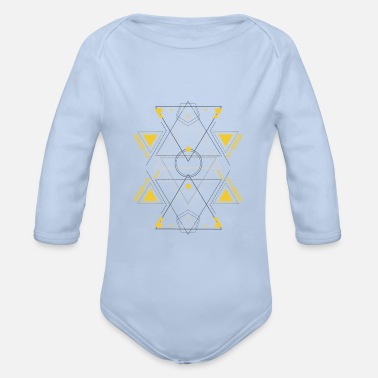 Geometry geometry - Organic Long-Sleeved Baby Bodysuit