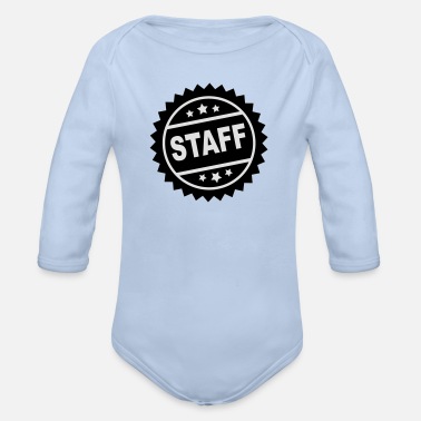 Staff staff - Ekologisk långärmad babybody