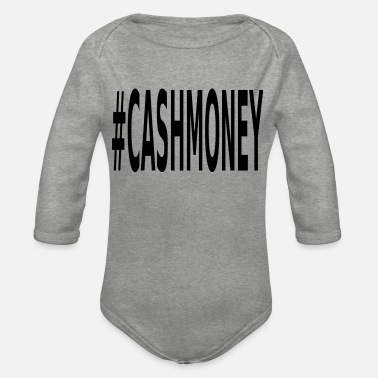 Cash Cash Money - Ekologisk långärmad babybody