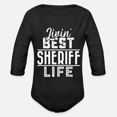 Sheriff Sheriffens junior sheriff by sheriff - Ekologisk långärmad babybody