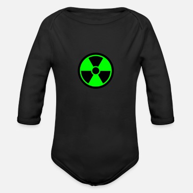 Radioaktiv Radioaktiv - Ekologisk långärmad babybody