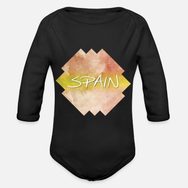 Spanien Spanien - Spanien - Ekologisk långärmad babybody