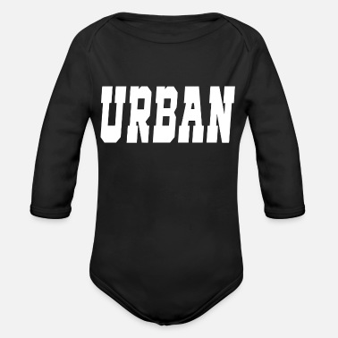 Urban urban - Ekologisk långärmad babybody