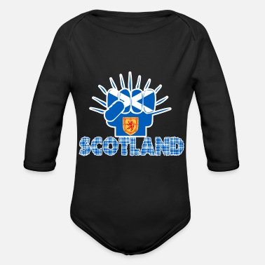Ström Skottland Ström - Ekologisk långärmad babybody