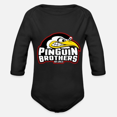 Clan Pinguin-Brothers Clan - Ekologisk långärmad babybody
