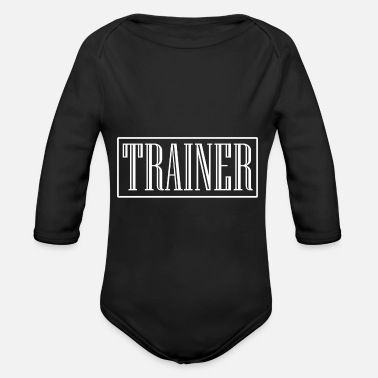 Tränare Tränare tränare tränare tränare tränare tränare - Ekologisk långärmad babybody