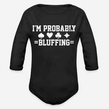 Bluff bluff - Ekologisk långärmad babybody