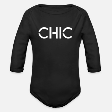 Chic CHIC - Ekologisk långärmad babybody
