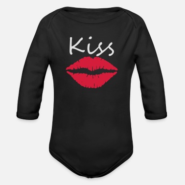 Kiss Kiss - Ekologisk långärmad babybody