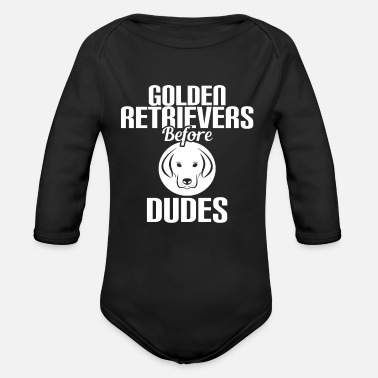 Golden Retriever Golden Retriever - Organic Long-Sleeved Baby Bodysuit