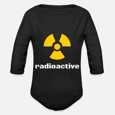 Radioaktiv Radioaktiv - Ekologisk långärmad babybody