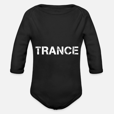 Trance trance - Ekologisk långärmad babybody