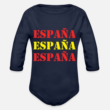 Spanien Spanien/Spanien - Ekologisk långärmad babybody