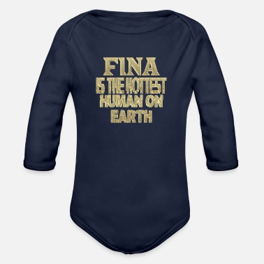Fin Fina - Ekologisk långärmad babybody