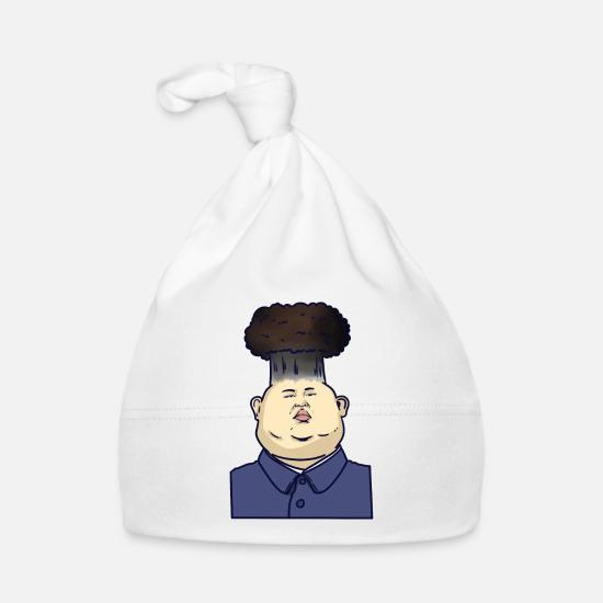 Kim Jong Un Politicien Satire Dessin Anime Bombe Nucleaire Bonnet Bebe Spreadshirt