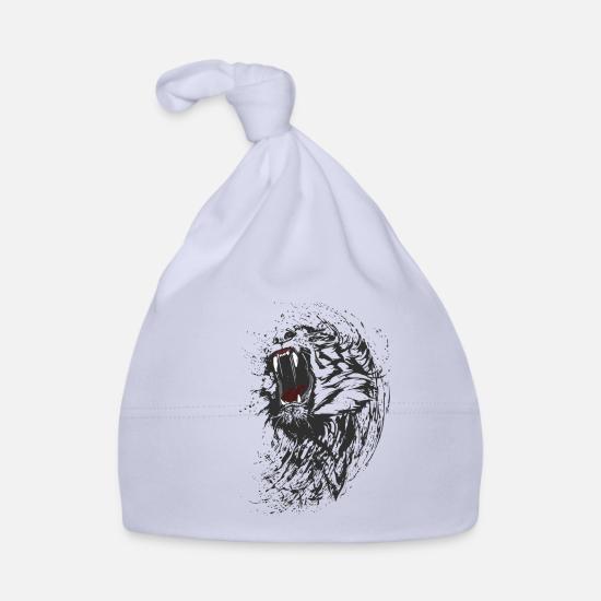 Tigre Lion Noir Combat De Boxe Cool Sang Gang Man 3 Bonnet Bebe Spreadshirt