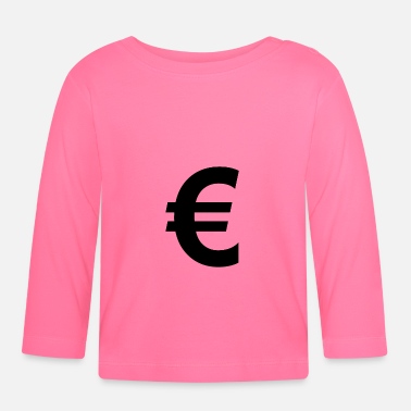 Euro Euro € - T-shirt manches longues Bébé