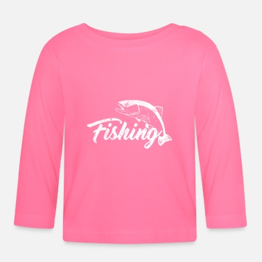 Fish Fishing fishing fish - Baby Longsleeve Shirt